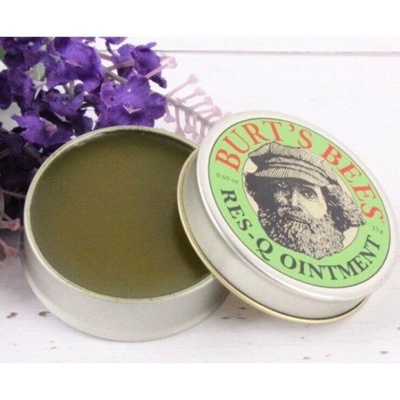 Burt's Bees Res-Q Ointment 0.6 oz 5 pack lot Natural Lavender Vitamin E NIB - Picture 7 of 9